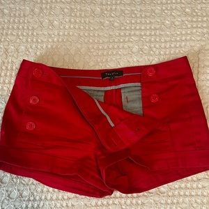 Red talula short from artiza